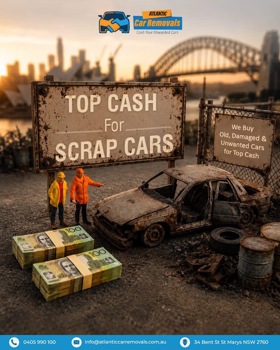 Atlantic Car Removals — June campaign post